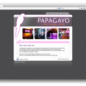 Startseite Papagayo / Mamagayo Club Lounge Shisha Bar Website