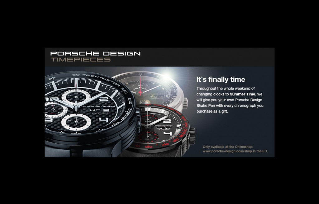 Porsche Design Timepieces Facebook-Banner